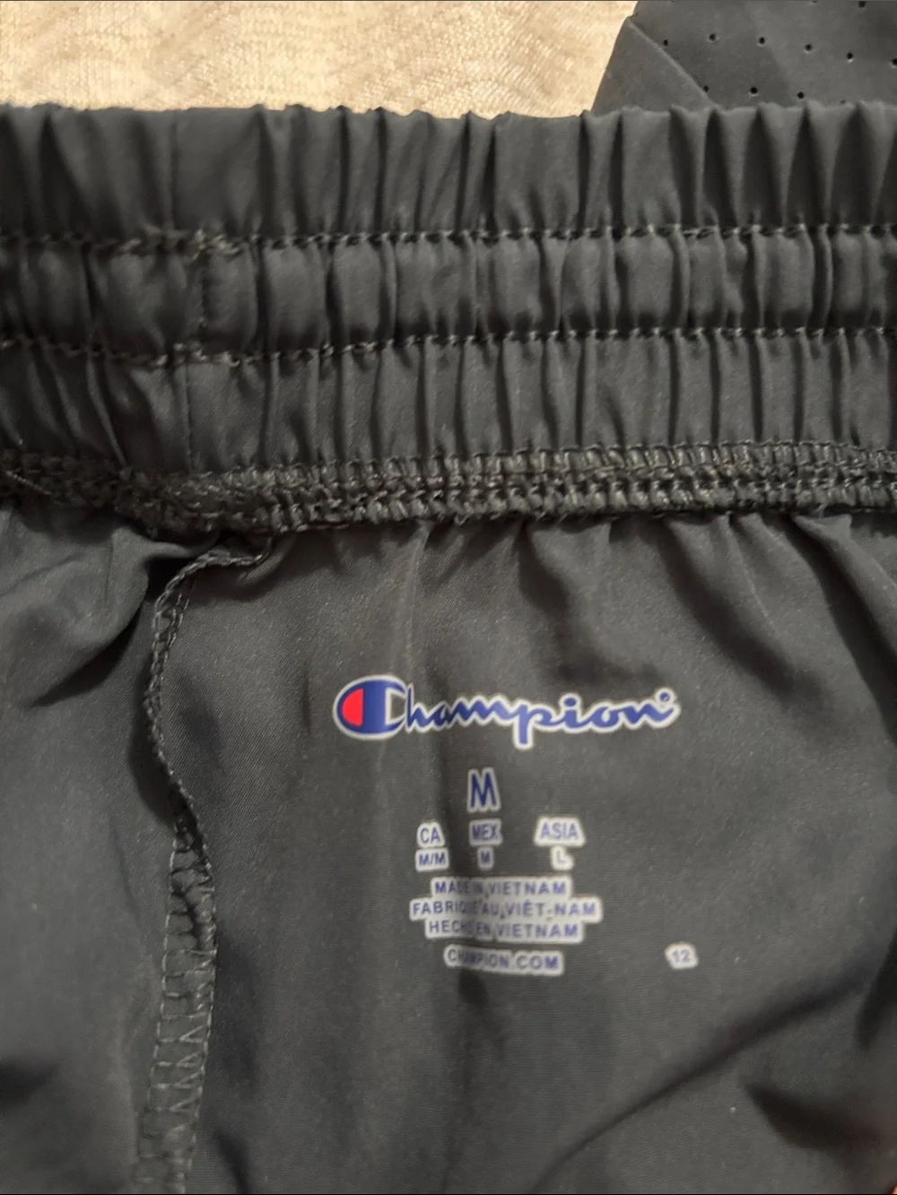 Champion Men's Charcoal Athletic Shorts